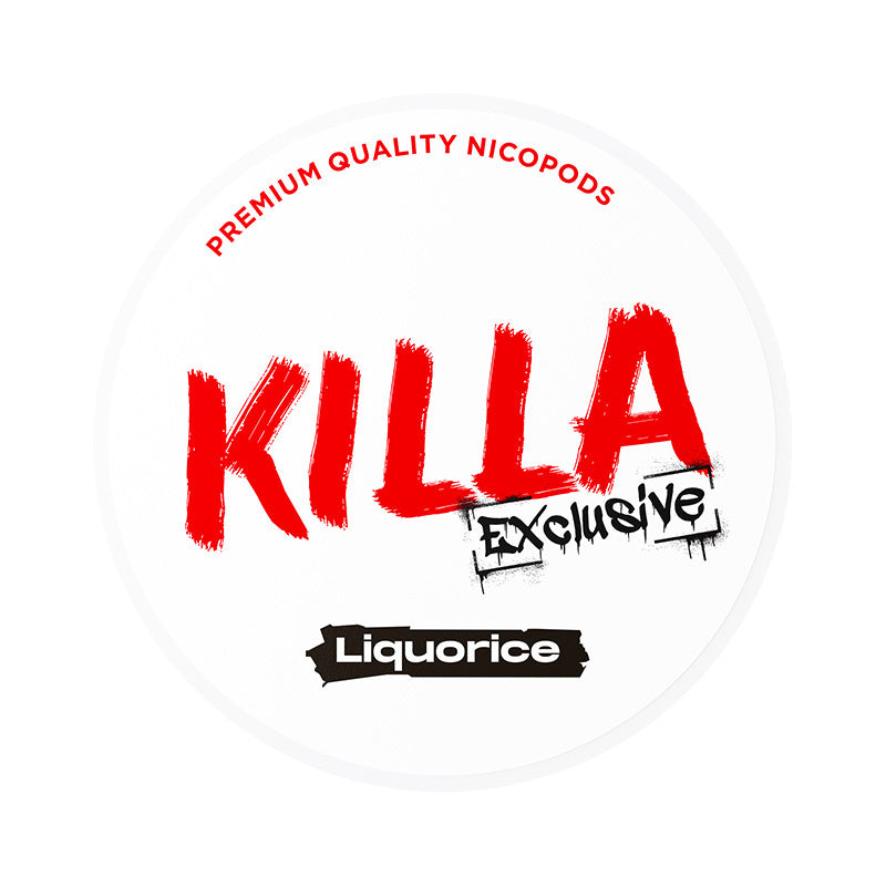 Killa Exclusive Nicotine Pouch Liquorice / 16.5mg