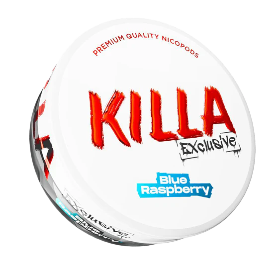 Killa Exclusive Nicotine Pouch Blue Raspberry / 16.5mg