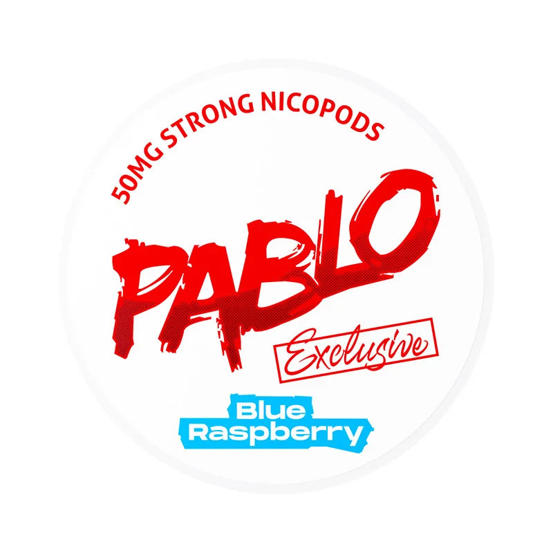 Pablo Exclusive Nicotine Pouch Blue Raspberry