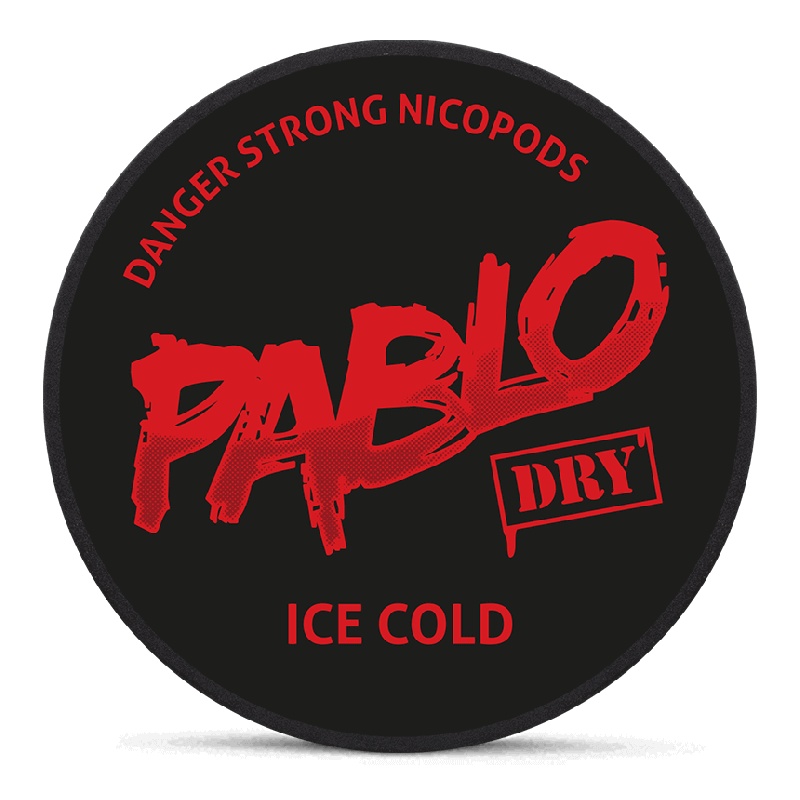 Pablo Dry Nicotine Pouch Ice Cold 20mg