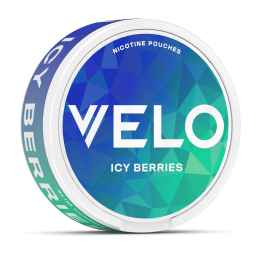 Velo Nicotine Pouch Icy Berries / 10mg / Slim (20 Pouches)