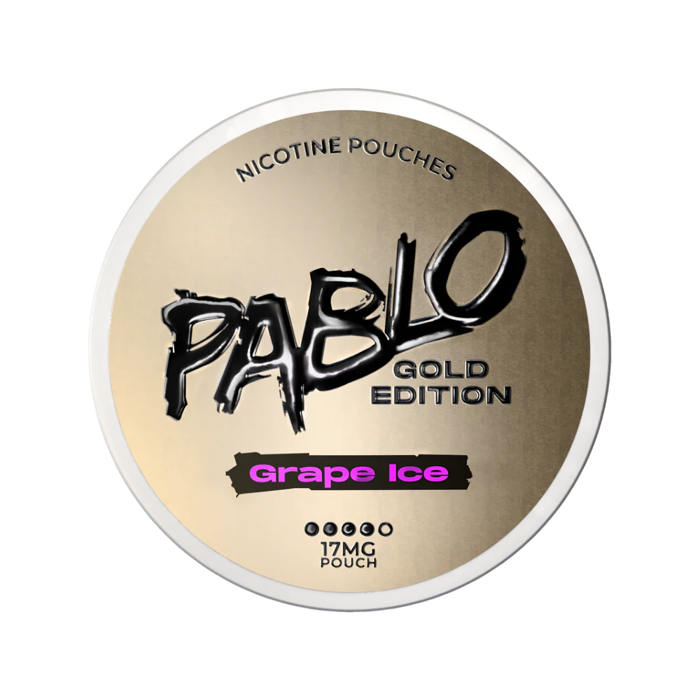 Pablo Gold Edition Nicotine Pouch Grape Ice
