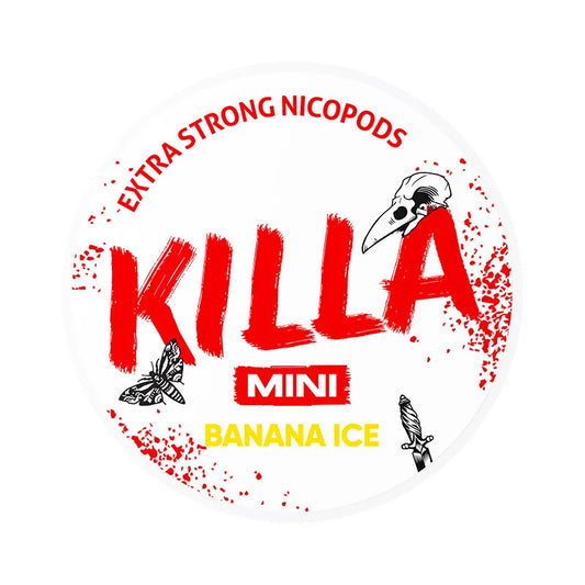 Killa Mini Nicotine Pouch  Banana Ice 16mg