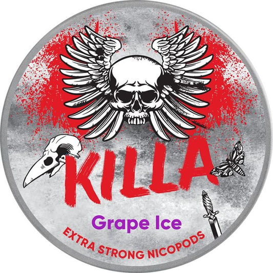 Killa Nicotine Pouch Grape Ice / 13.2mg