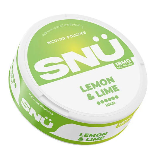 SNÜ Nicotine Pouch Lemon & Lime
