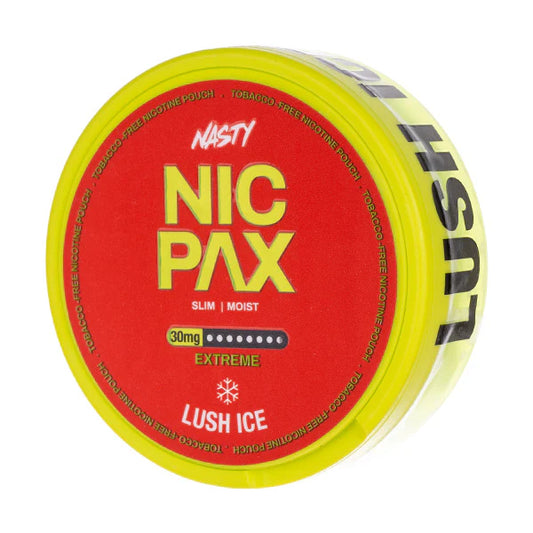 Nasty Nic Pax Nicotine Pouch  Lush Ice