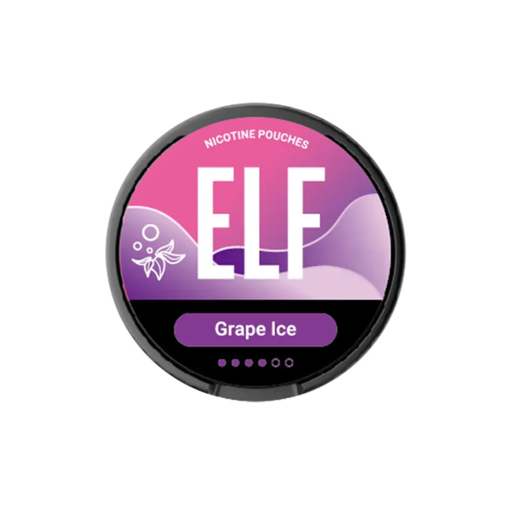 Elf Nicotine Pouch Grape Ice
