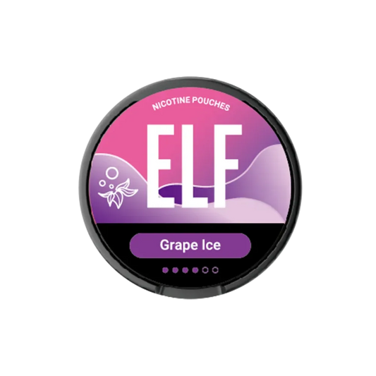 Elf Nicotine Pouch Grape Ice