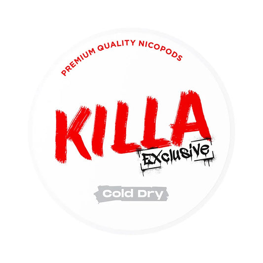 Killa Exclusive Nicotine Pouch  Cold Dry / 16.5mg