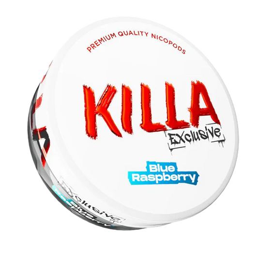 Killa Exclusive Nicotine Pouch Blue Raspberry / 16.5mg