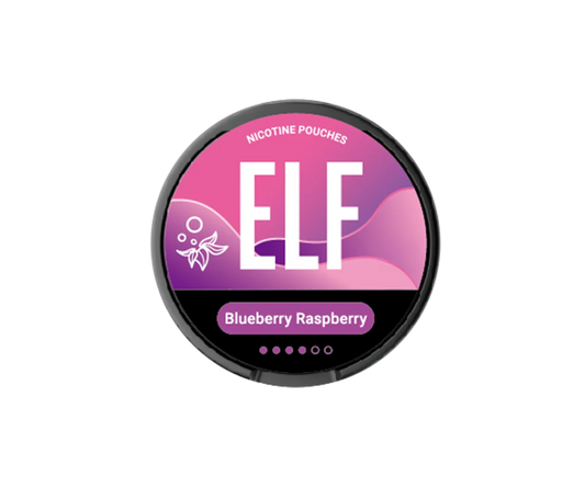 Elf Nicotine Pouch  Blueberry Raspberry