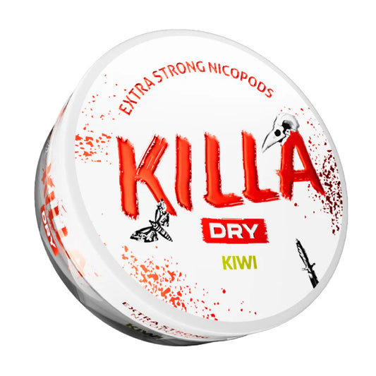 Killa Dry Nicotine Pouch  Kiwi 16mg
