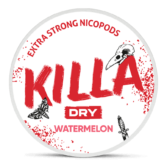 Killa Dry Nicotine Pouch  Watermelon 16mg