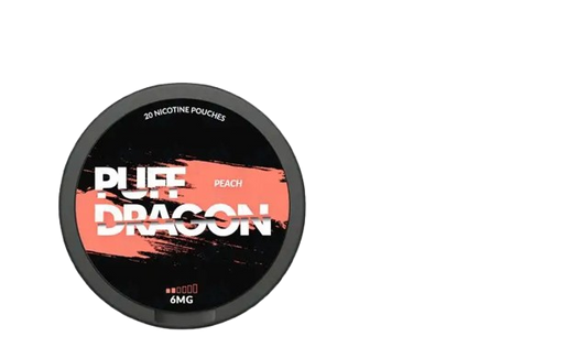 Puff Dragon Nicotine Pouch peach