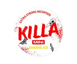 Killa Dry Nicotine Pouch  Banana Ice 16mg