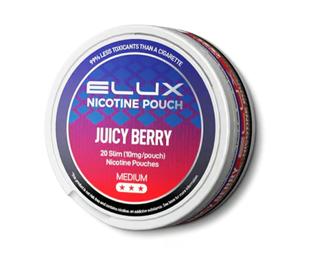 Elux Nicotine Pouch  Juicy Berry High / 17mg