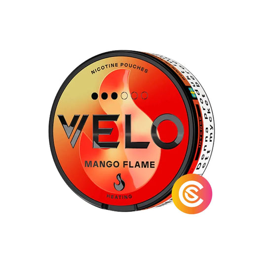 Velo Nicotine Pouch Mango Flame / 10mg / Slim (20 Pouches)