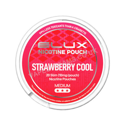 Elux Nicotine Pouch Strawberry Cool Medium