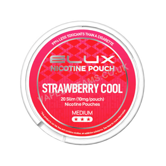 Elux Nicotine Pouch Strawberry Cool Medium