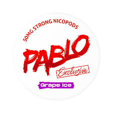 Pablo Exclusive Nicotine Pouch  Grape Ice