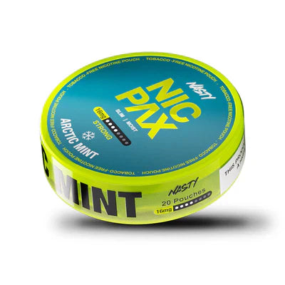 Nasty Nic Pax Nicotine Pouch  Arctic Mint
