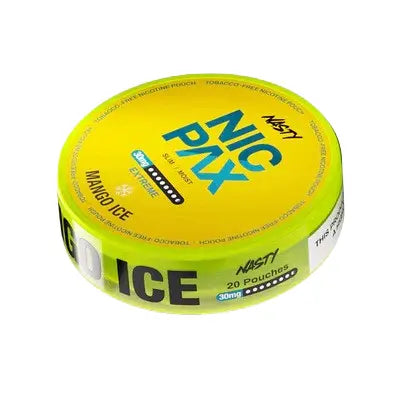 Nasty Nic Pax Nicotine Pouch  Mango Ice
