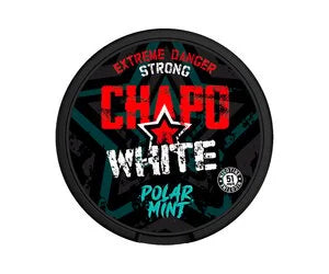 Chapo White Nicotine Pouch  51mg EXTREME DANGER STRONG / Polar Mint Danger Strong