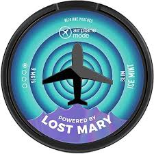Airplane Mode Nicotine Pouches by Lost Mary Ice Mint 30mg