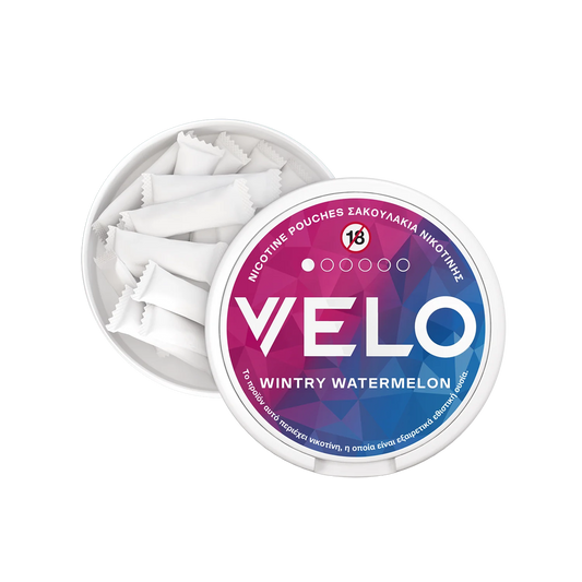 Velo Nicotine Pouch  Wintry Watermelon (Watermelon Mint) / 10mg / Slim (20 Pouches)