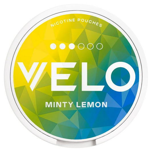 Velo Nicotine Pouch Minty Lemon (Citrus Mint) / 10mg / Slim (20 Pouches)