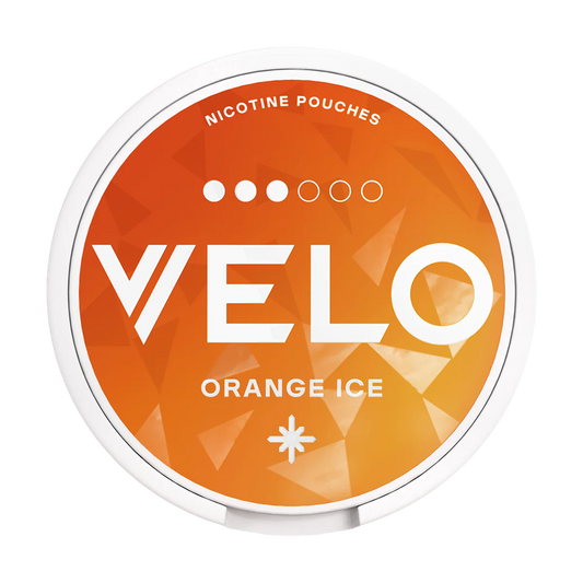Velo Nicotine Pouch Orange Ice / 10mg / Slim (20 Pouches)